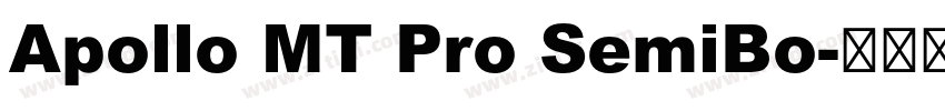 Apollo MT Pro SemiBo字体转换